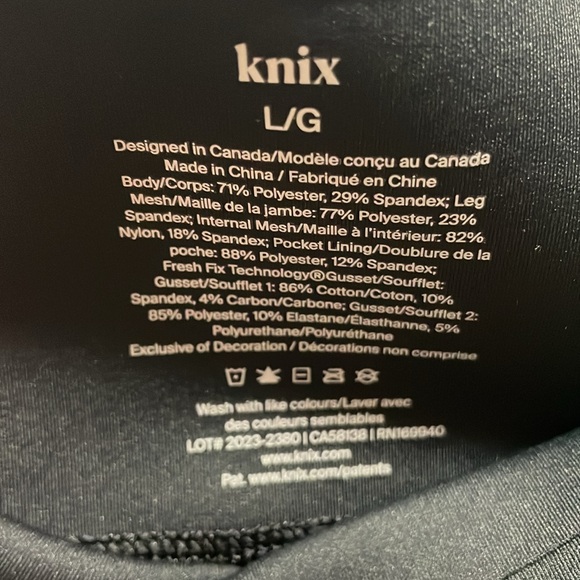 Knix Leakproof active wear legging - Picture 8 of 8